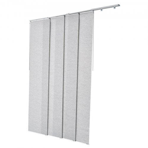 Panel Track Blinds Extendable Track from 45.8 in to 86 in W Trimmable 3