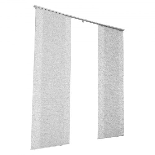 Panel Track Blinds Extendable Track from 45.8 in to 86 in W Trimmable 3