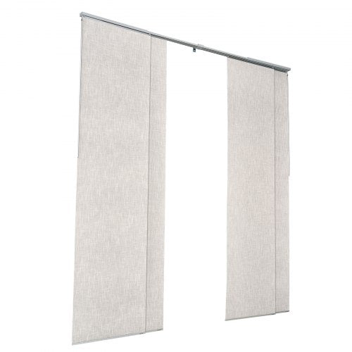 Panel Track Blinds Extendable Track from 45.8 in to 86 in W Trimmable 4