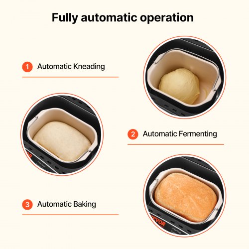 Bread Maker 19in1 2LB Dough Machine Nonstick Ceramic Pan Automatic