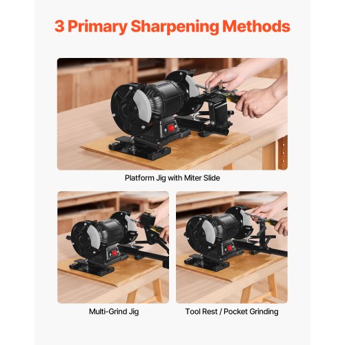 Pro Grind Sharpening System MultiGrind Sharpening Jig for 6 8 Bench
