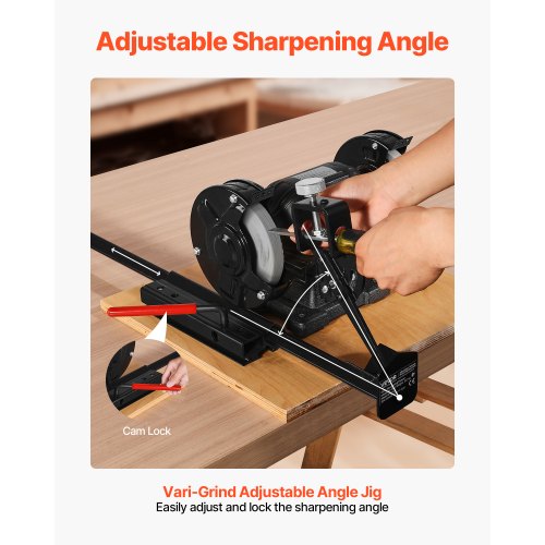 MultiGrind Sharpening System VariGrind Pro Sharpening Jig Kit for 6 8