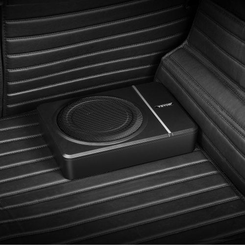 8 240W Underseat Car Subwoofer Slim Powered Car Subwoofers Under the Seat