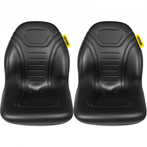 Universal Tractor Seat Replacement 2 Pack Compact High Back Mower Seat