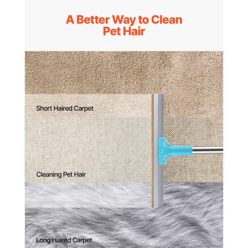 Pet Hair Carpet Rake 35835551 in Adjustable Long Handle Pet Hair Removal