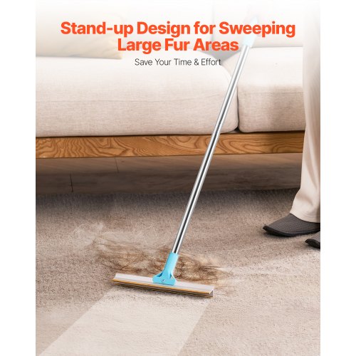 Pet Hair Carpet Rake 35835551 in Adjustable Long Handle Pet Hair Removal