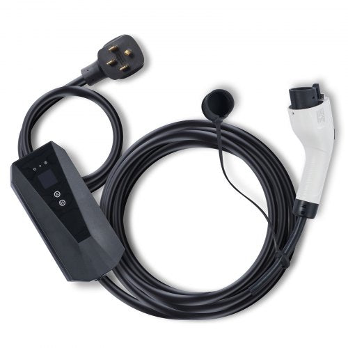 Level 2 Portable EV Charger 32 Amp 240V Electric Vehicle Charger with 28