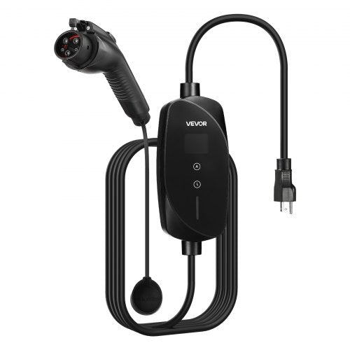 Level 12 EV Charger 16 Amp Adjustable Current Electric Vehicle Portable