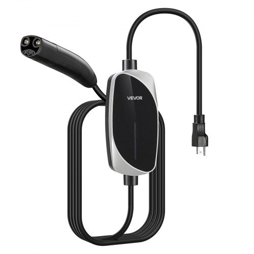 Level 12 Tesla Charger 16 Amp Portable Electric Car EV Charger with 25 ft