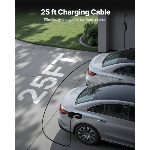 Level 2 EV Charger 32 Amp Adjustable Current 240V Electric Vehicle