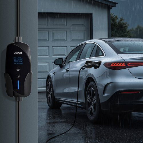 Level 2 EV Charger 32 Amp Adjustable Current 240V Electric Vehicle