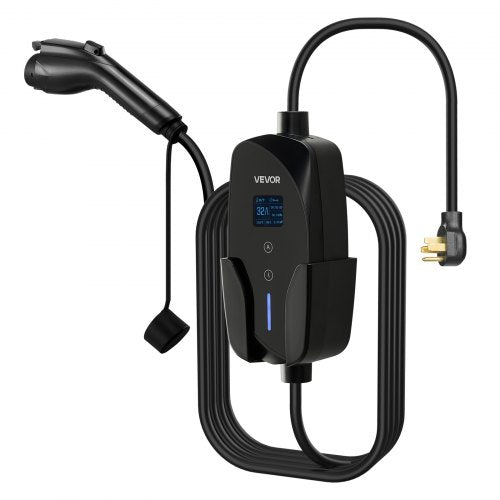 Level 2 EV Charger 32 Amp Adjustable Current 240V Electric Vehicle