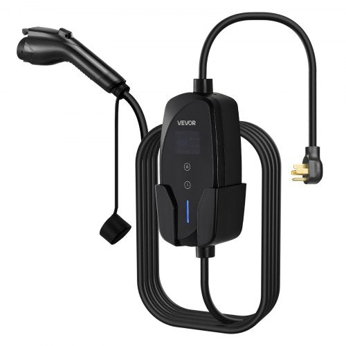 Level 2 EV Charger 40 Amp Adjustable Current 240V Electric Vehicle