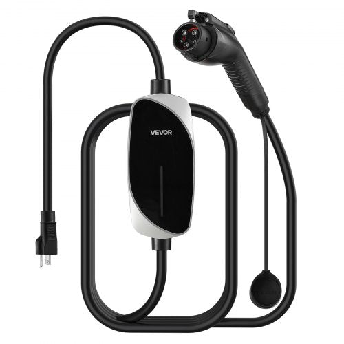 Level 12 EV Charger 16 Amp Electric Vehicle Portable Charger with 25 ft