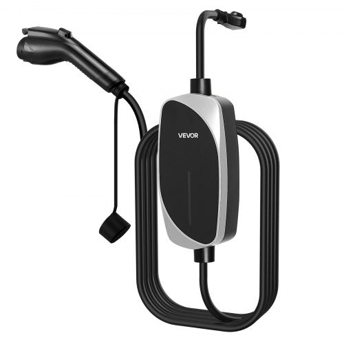 Level 12 EV Charger 16 Amp Electric Vehicle Portable Charger with 25 ft