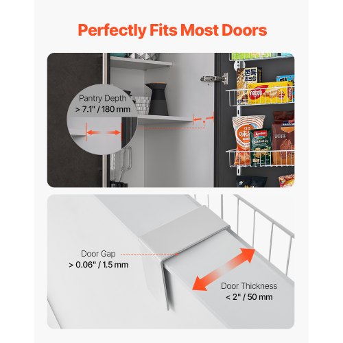 Over the Door Pantry Organizer 10Tier Pantry Organization and Storage