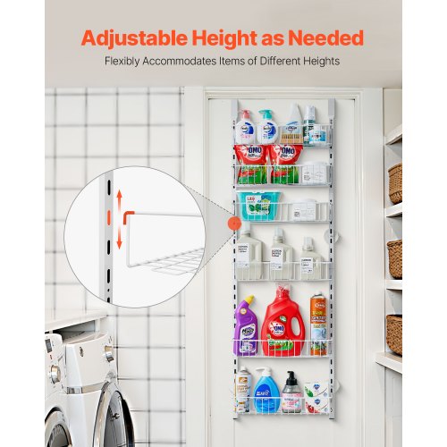 Over the Door Pantry Organizer 6Tier Pantry Organization and Storage