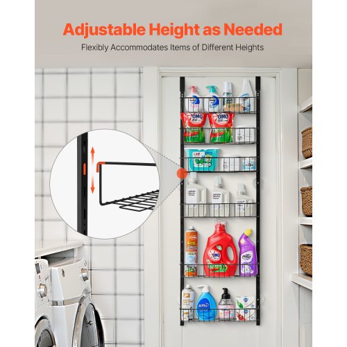 Over the Door Pantry Organizer 6Tier Pantry Organization and Storage