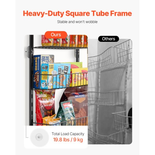Over the Door Pantry Organizer 6Tier Pantry Organization and Storage