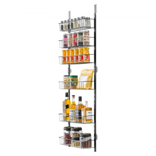 Over the Door Pantry Organizer 6Tier Pantry Organization and Storage