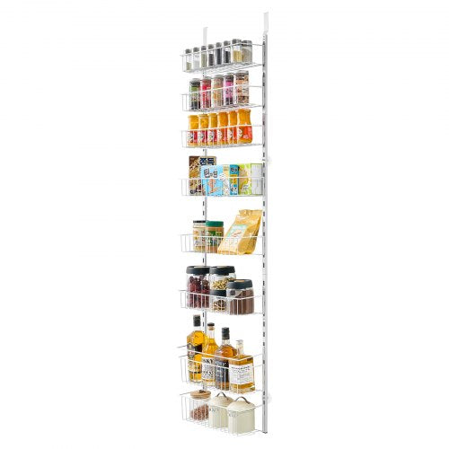 Over the Door Pantry Organizer 8Tier Pantry Organization and Storage