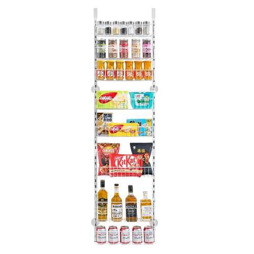 Over the Door Pantry Organizer 8Tier Pantry Organization and Storage