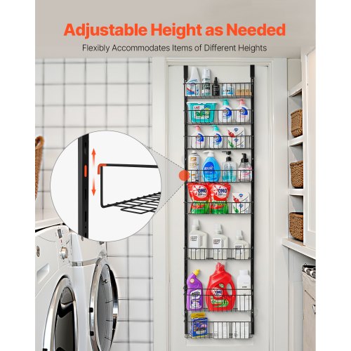 Over the Door Pantry Organizer 8Tier Pantry Organization and Storage