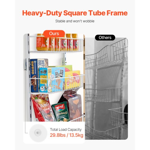 Over the Door Pantry Organizer 9Tier Pantry Organization and Storage