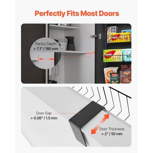 Over the Door Pantry Organizer 9Tier Pantry Organization and Storage