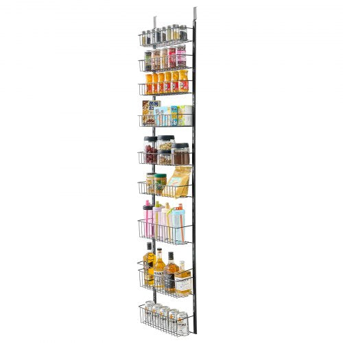 Over the Door Pantry Organizer 9Tier Pantry Organization and Storage