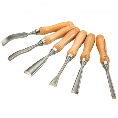 12Piece Wood Lathe Chisel Set 375 Blade Woodworking Carving Tools
