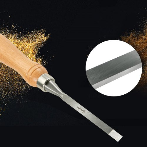 12Piece Wood Lathe Chisel Set 375 Blade Woodworking Carving Tools