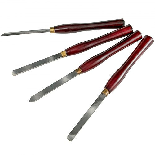 8Piece Wood Lathe Chisel Kit HSS Steel Blades Woodworking Turning Tools