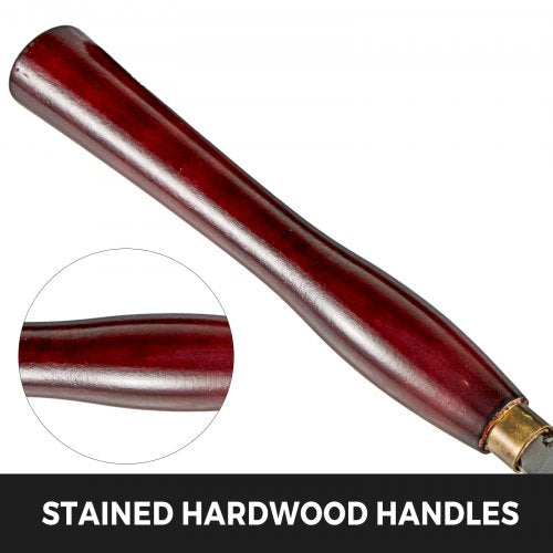 8Piece Wood Lathe Chisel Kit HSS Steel Blades Woodworking Turning Tools