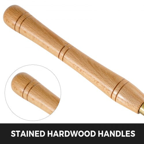 8 Piece Wood Lathe Chisel Set HSS Steel Wood Carving Cutting Tools for Hardwood