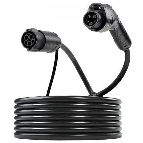 EV Charger Extension Cable 32Amp 40 ft J1772 Extension Cord Compatible