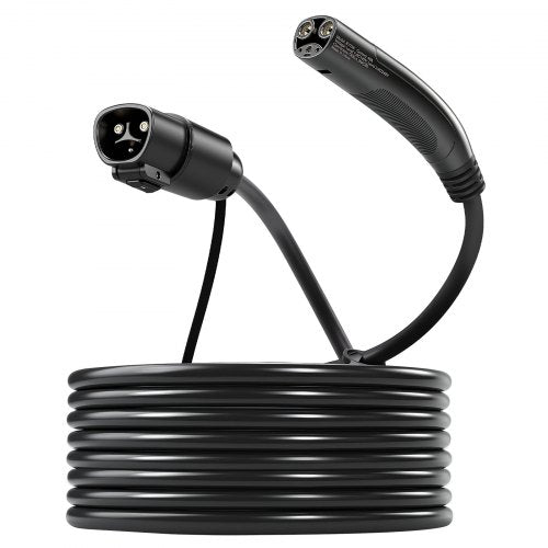 Ev Charger Extension Cable For Tesla 48Amp 40 Ft Max 240V 1152 Kw With Nacs