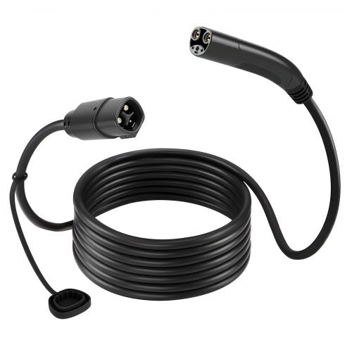 Ev Charger Extension Cable For Tesla 48Amp 40 Ft Max 240V 1152 Kw With Nacs