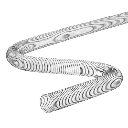 4 x 50 Dust Collection Hose Thickened PVC Flexible Clear Hose – 4INCH