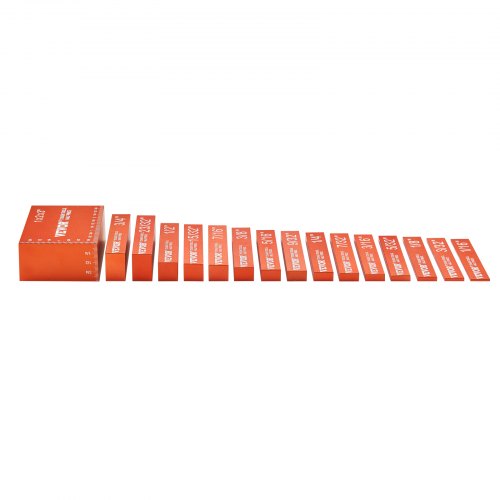 Setup Blocks Woodworking Tools 16Piece Precision Height Gauge Block Set