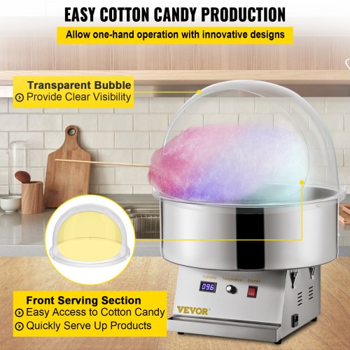 205 Diameter Candy Floss Cover for Candy Floss Maker Machine 52cm Dome