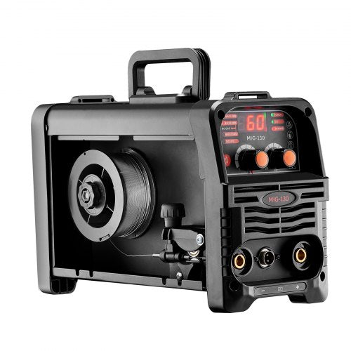 MIG Welder 130Amp Synergic Mig Welding Machine 3in1 Flux Core