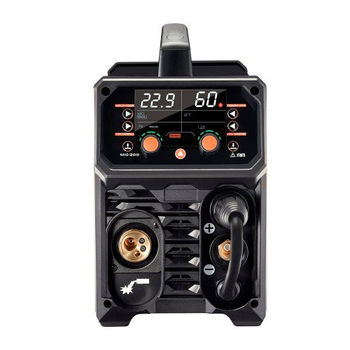MIG Welder 200A Synergic Mig Welding Machine 4in1 Gas MIGFlux Core