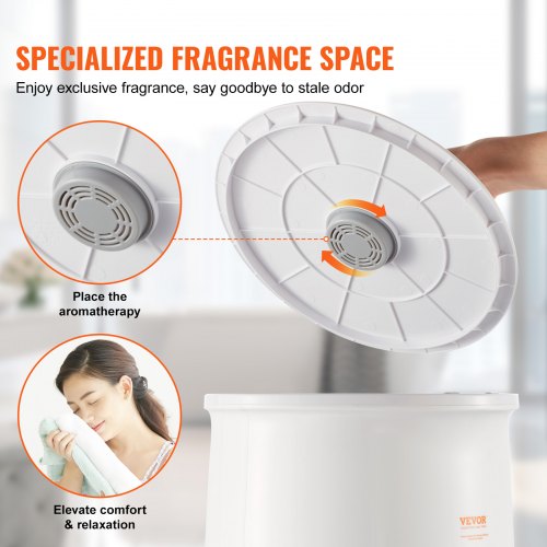 Towel Warmer Bucket 20L Large Towel Warmer for Bathroom Auto Shut Off
