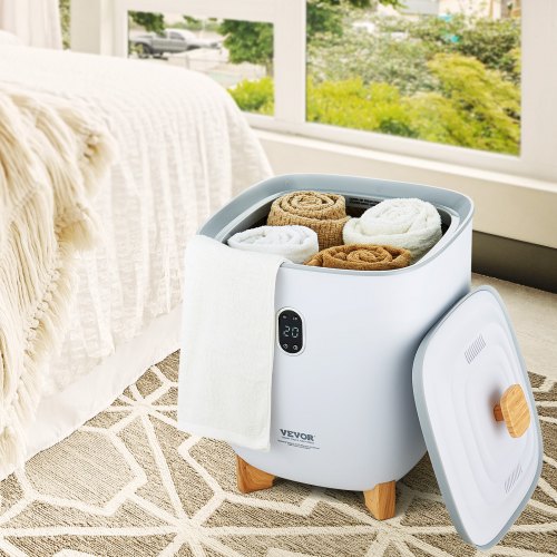 Towel Warmer 25L Towel Warmer Bucket with 2 Heating Modes 20406090 Min