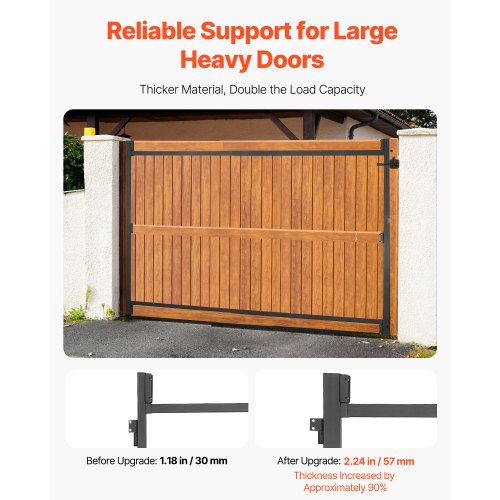 Gate Building Kit Fits 36 to 60 in Wide Openings Up from 6 to 7 ft High
