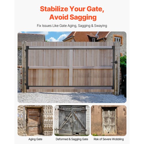 Gate Building Kit Fits 60 to 96 in Wide Openings Up from 4 to 5 ft High
