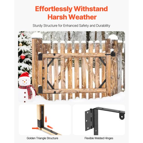 Gate Corner Brace Bracket Anti Sag Gate Frame Hardware Kit Gate Frame