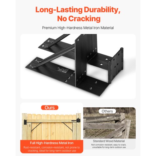 Gate Corner Brace Bracket Anti Sag Gate Frame Hardware Kit Gate Frame