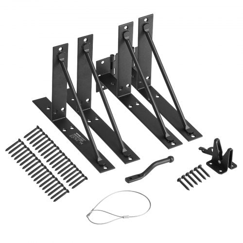 Gate Corner Brace Bracket Anti Sag Gate Frame Hardware Kit Gate Frame